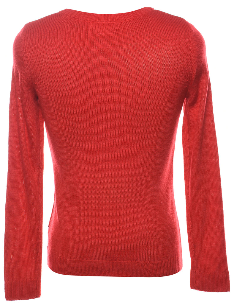 Snowman Christmas Jumper - M