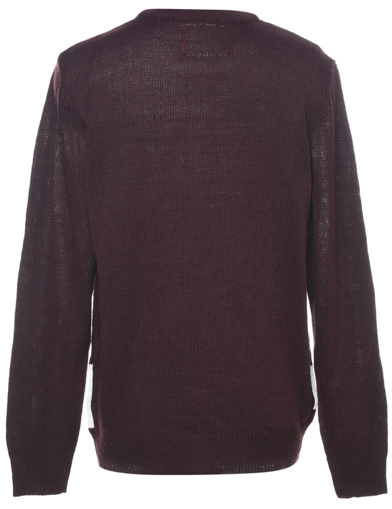 Snowman Christmas Jumper - L