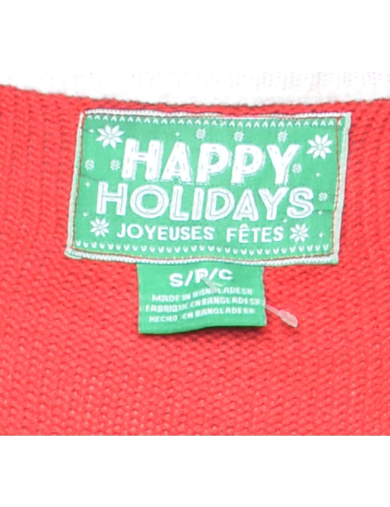 Snowman Christmas Jumper - S