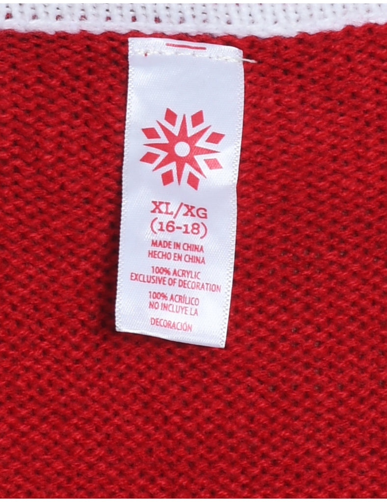 Snowman Christmas Jumper - XL