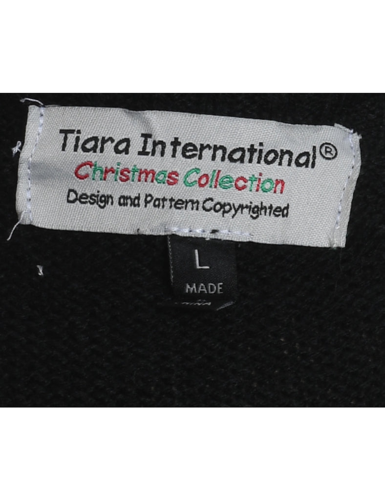 Snowman Christmas Jumper - L