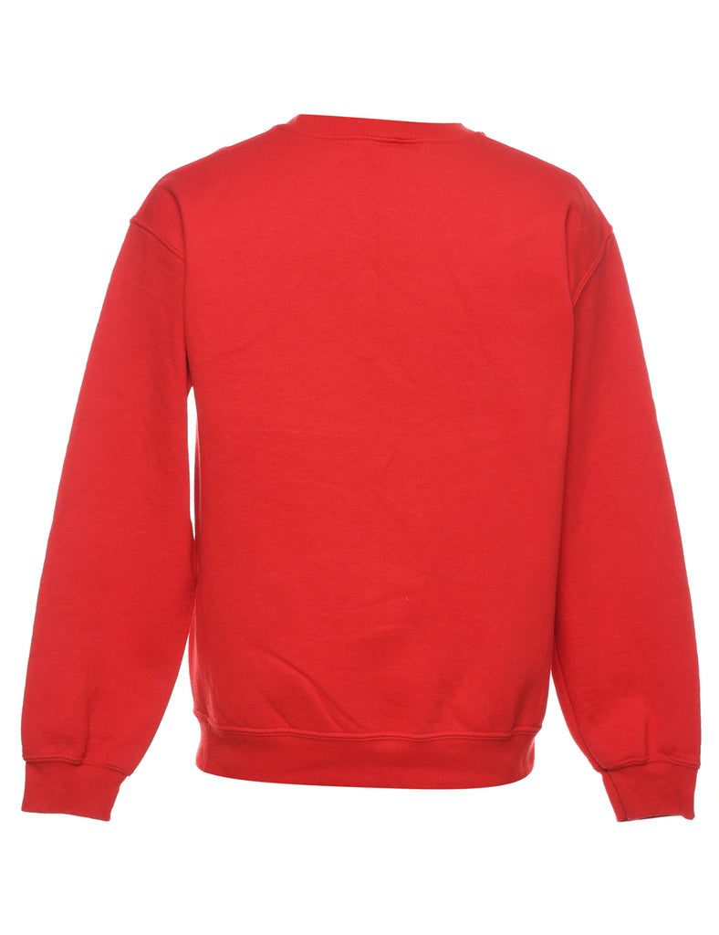 Snowman Christmas Sweatshirt - S