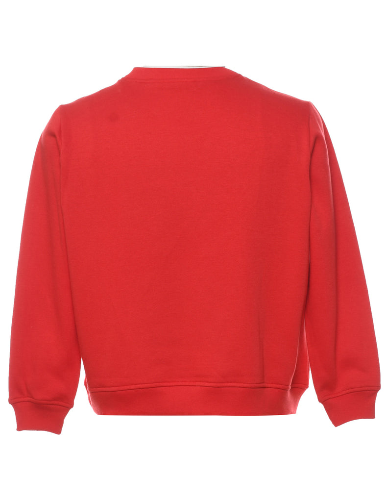Snowman Christmas Sweatshirt - M