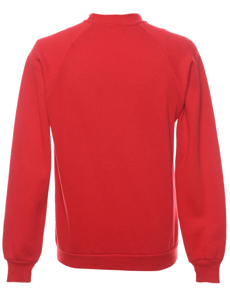 Snowman Christmas Sweatshirt - L