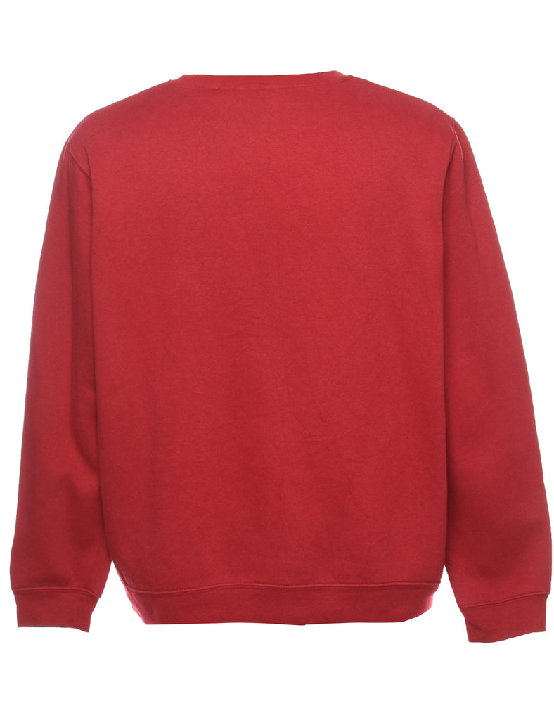 Snowman Christmas Sweatshirt - L