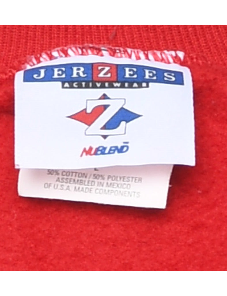 Snowman Christmas Sweatshirt - L