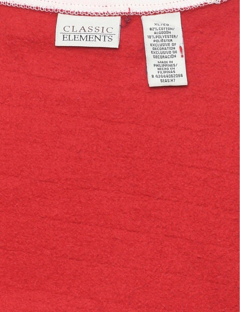 Snowman Christmas Sweatshirt - XL