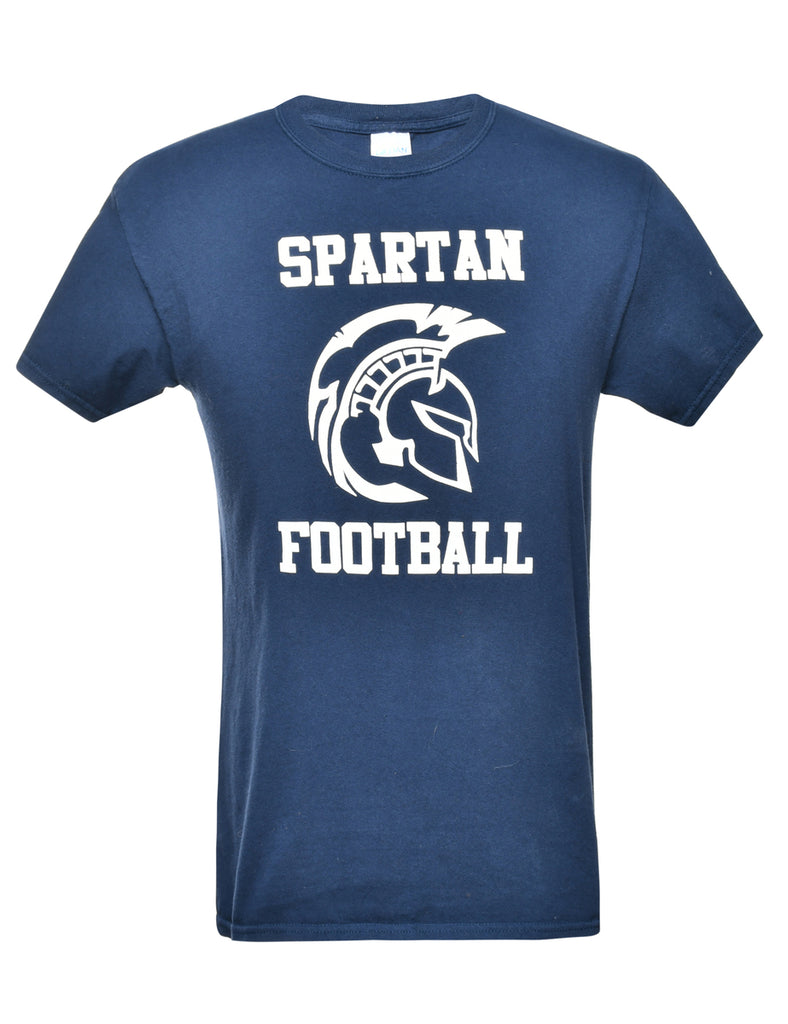 Spartan Football Printed T-shirt - M