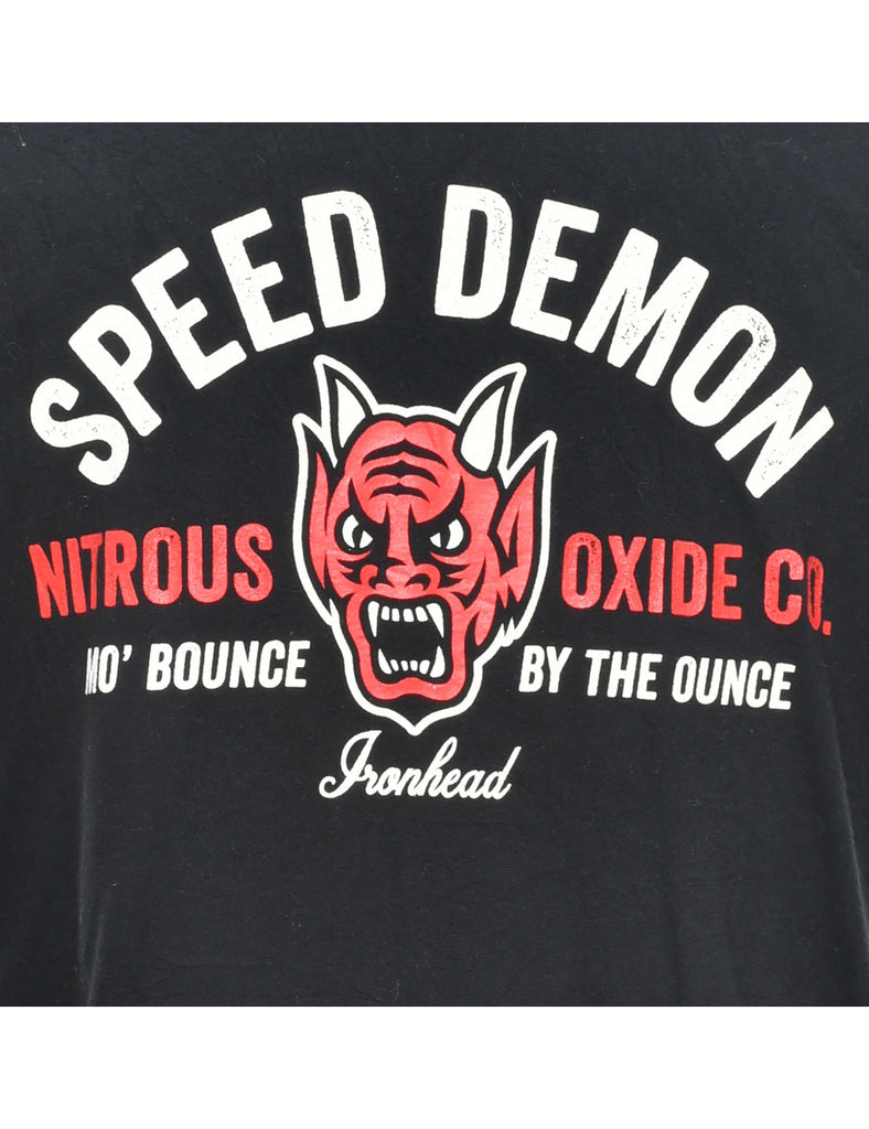 Speed Demon Nitrous Oxide Co Printed T-shirt - M