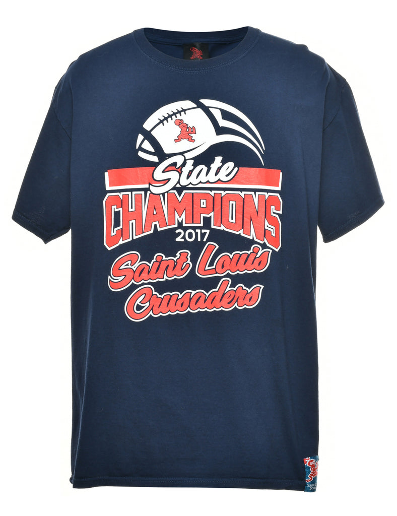 St. Louis Crusaders Printed T-shirt - L
