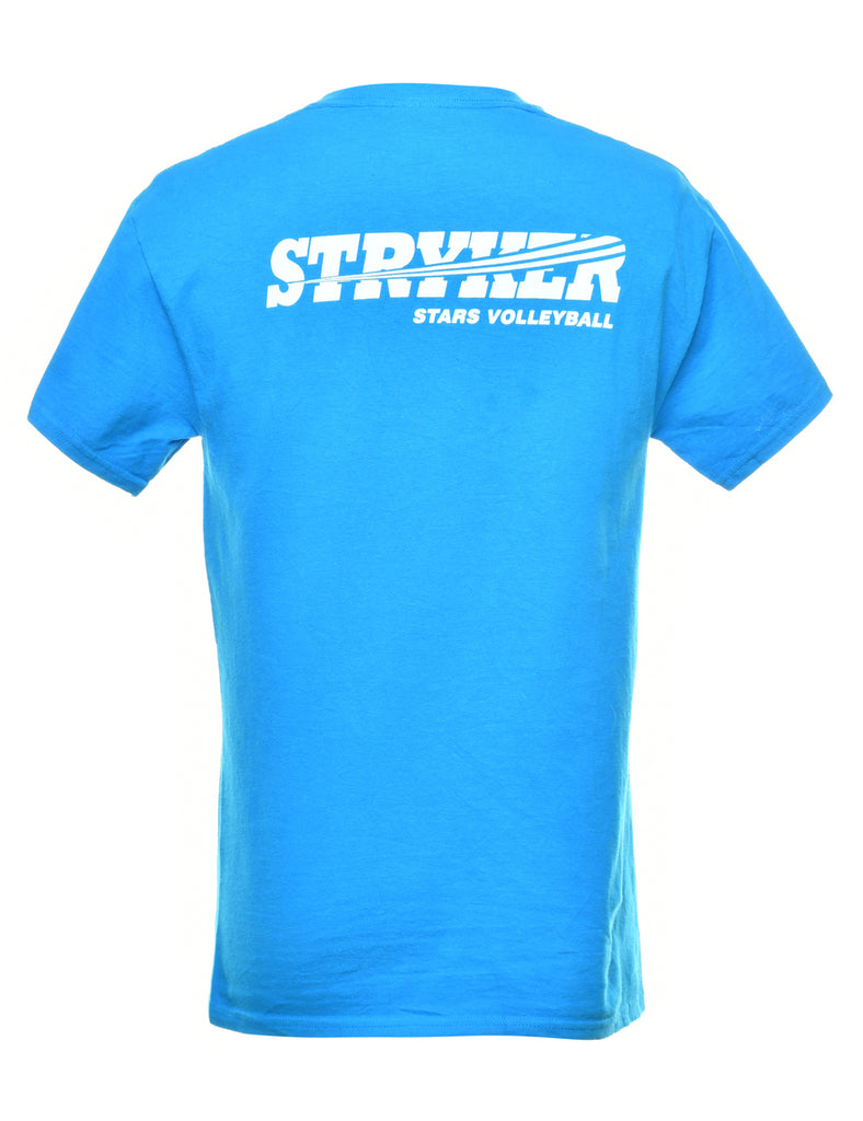 Stars Volleyball Printed T-shirt - S