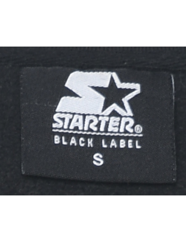 Starter Printed Black & Gold Sweatshirt - S