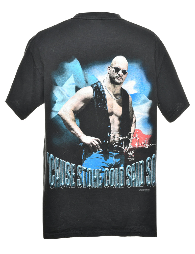 Stone Cold Steve Austin University Printed T-shirt - M