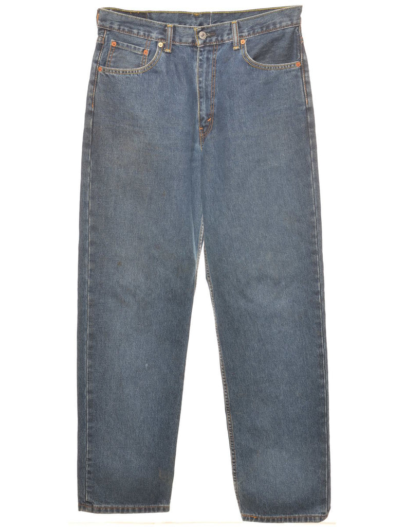 Straight-Leg Dark Wash Levis 550 Jeans - W35 L34