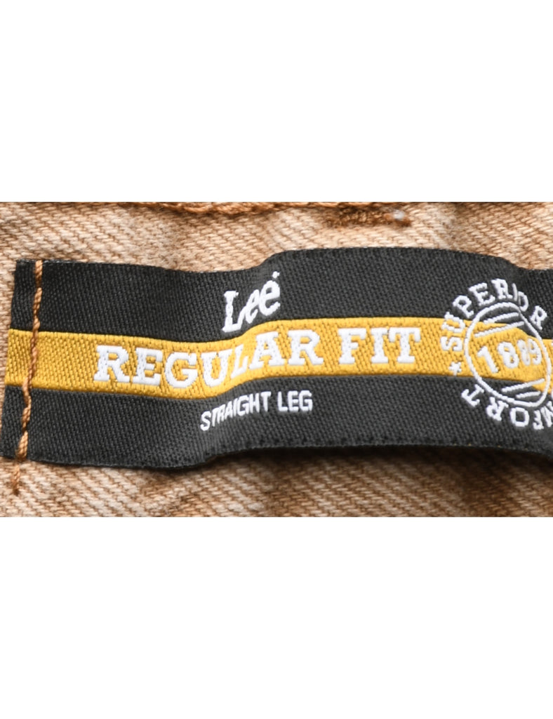 Straight Leg Lee Jeans - W33 L30