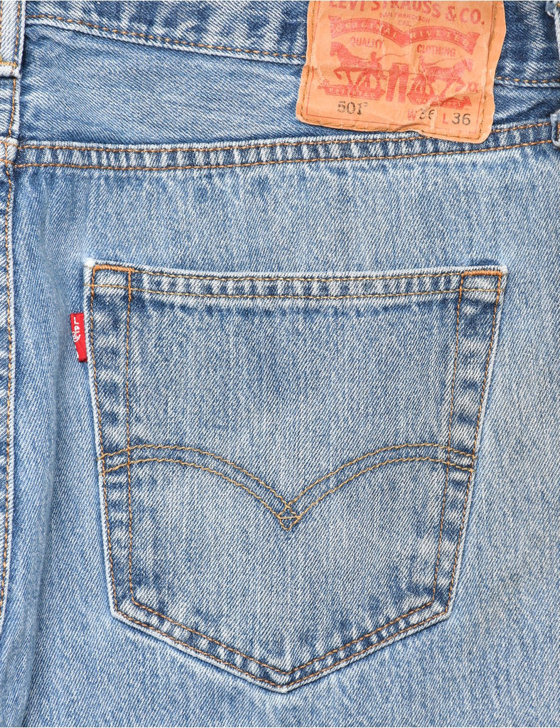 Straight Leg Levis 501 Jeans - W36 L36