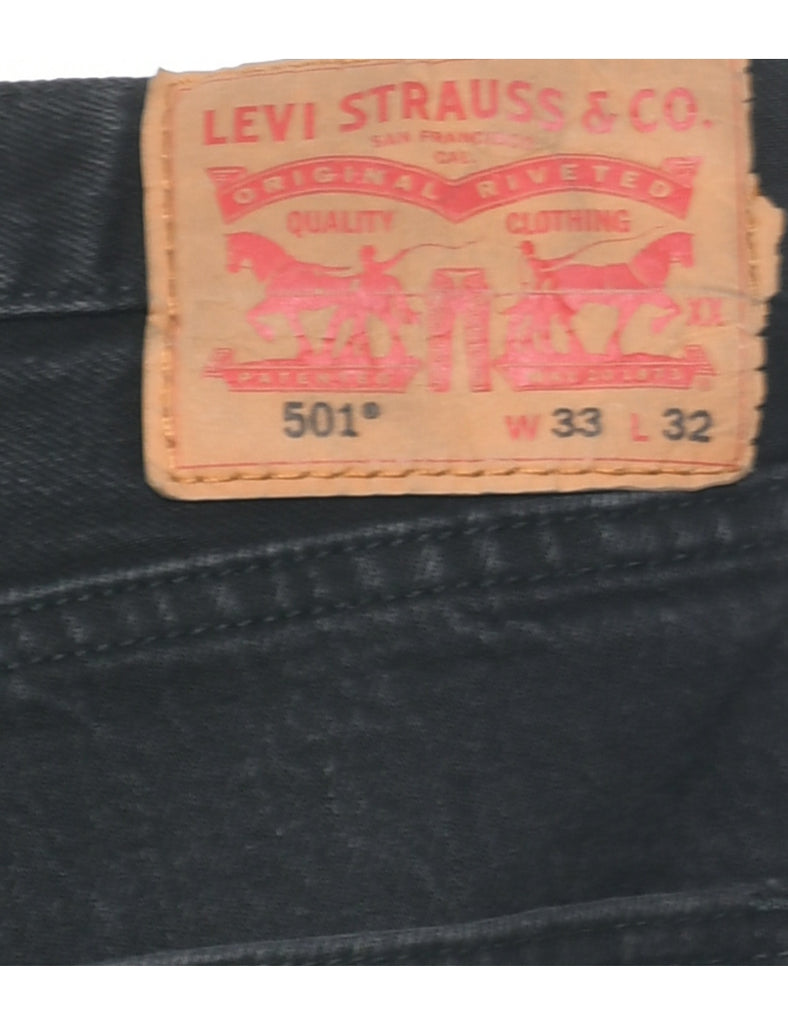 Straight Leg Levis 501 Jeans - W33 L32