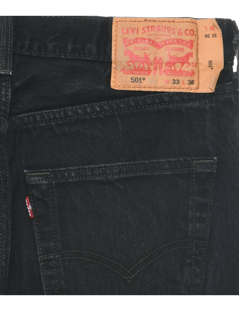 Straight Leg Levis 501 Jeans - W33 L36