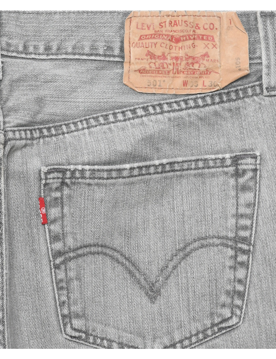 Straight Jeans Levis 501 Homme Gris LEVIS 501 SLIM TAPER FIT LIGHT