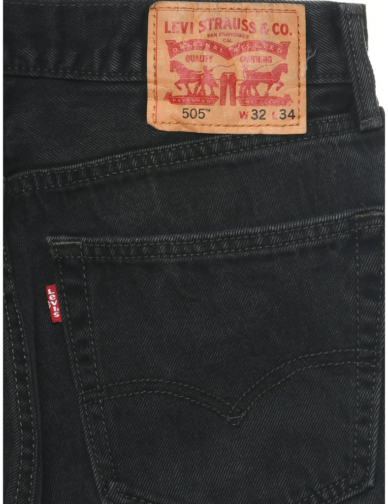 Straight Leg Levis 505 Jeans - W32 L34