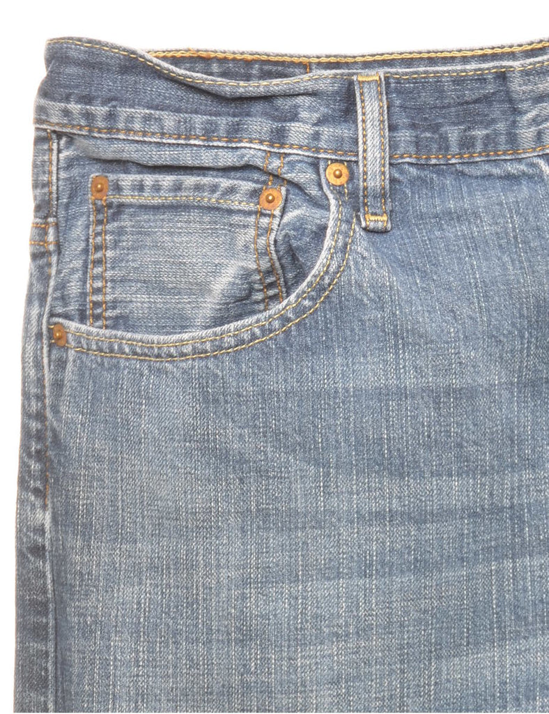 Straight-Leg Light Wash Levi's Jeans - W36 L30