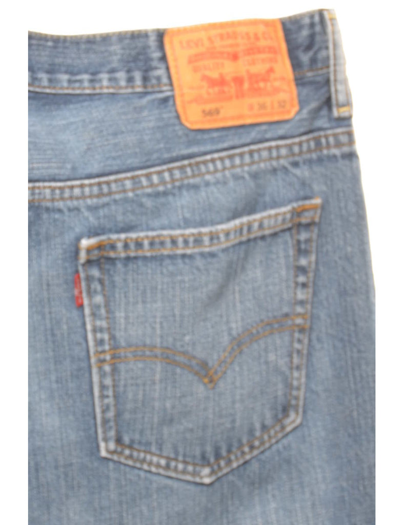 Straight-Leg Light Wash Levi's Jeans - W36 L30