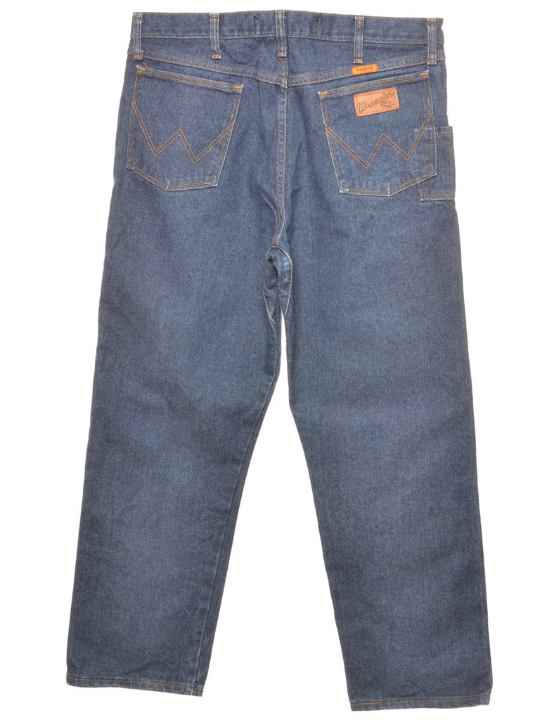 Straight-Leg Wrangler Dark Wash Jeans - W36 L30