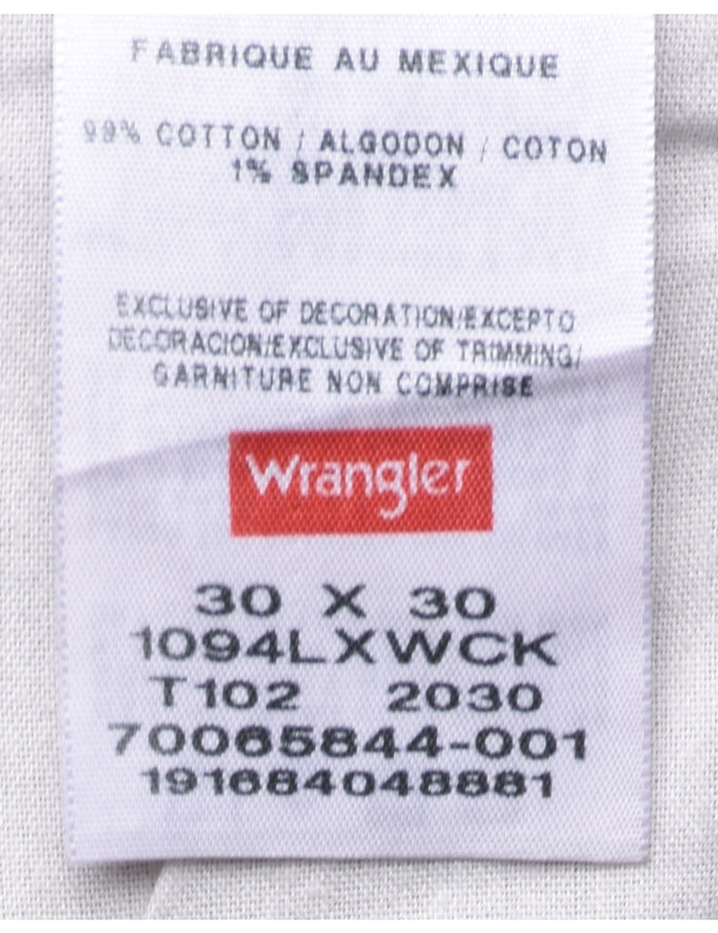 Straight Leg Wrangler Jeans - W30 L30