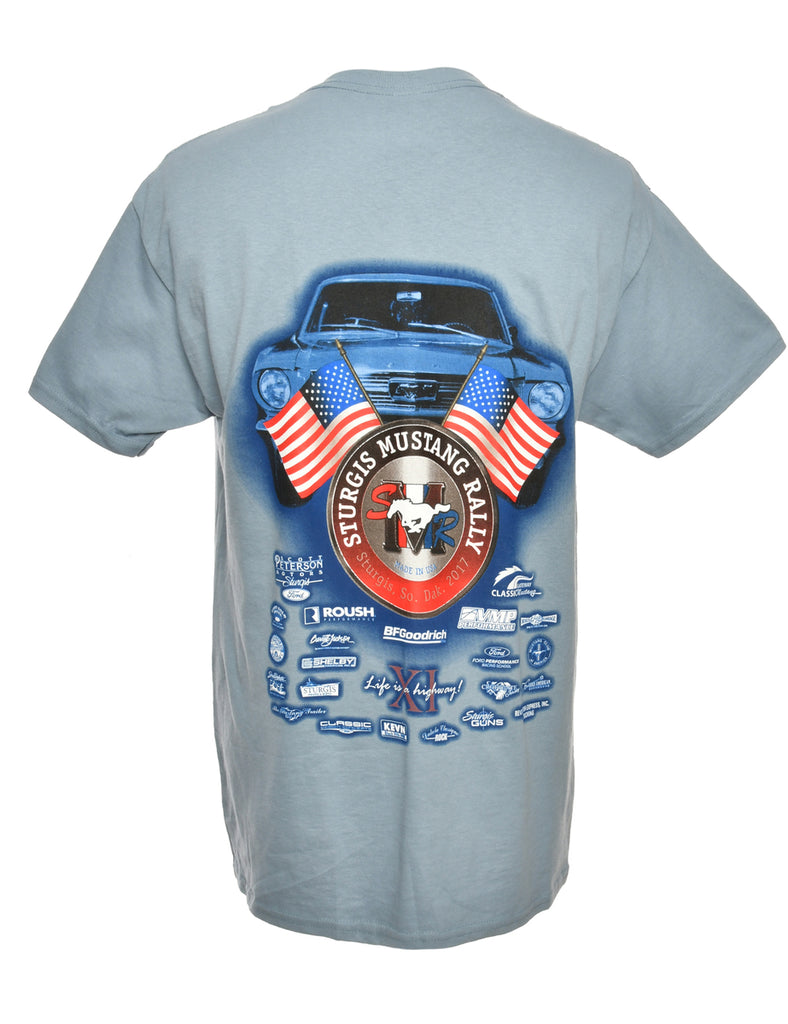 Sturgis Mustang Rally Printed T-shirt - L