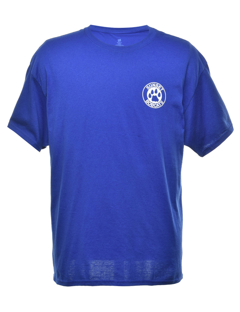 Sunset Bobcats Printed T-shirt - XL