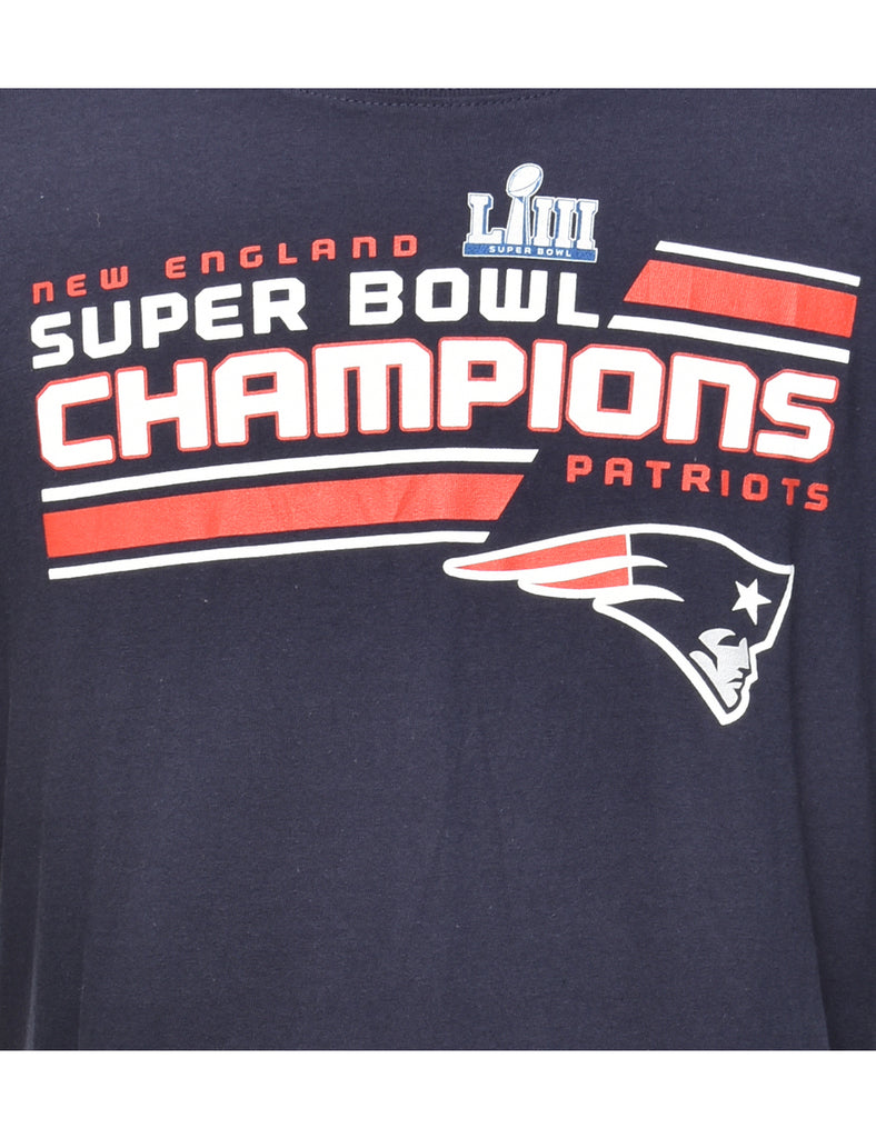Super Bowl Printed T-shirt - XL