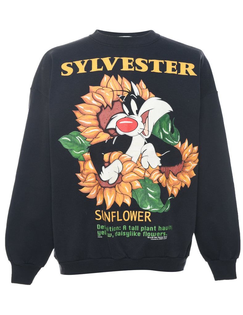 Sylvester Cartoon Sweatshirt - L