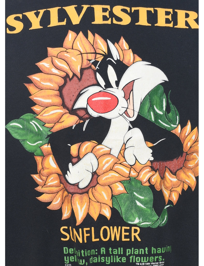 Sylvester Cartoon Sweatshirt - L