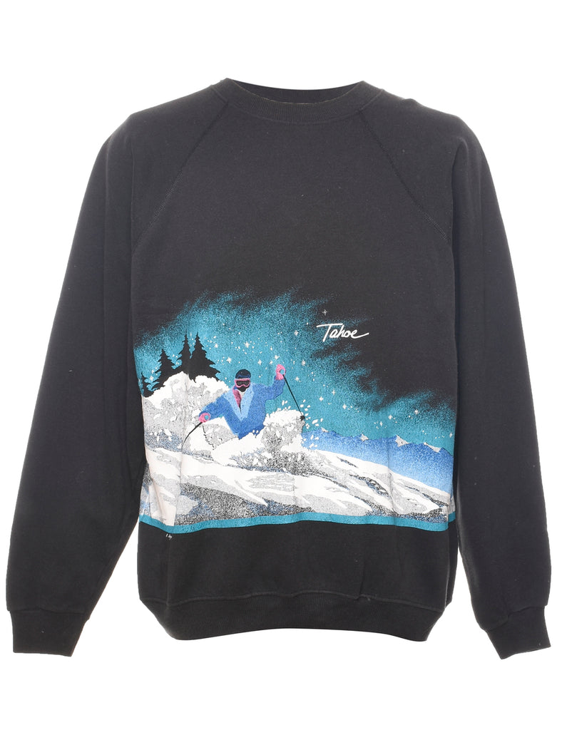 Tahoe Printed Sweatshirt - L