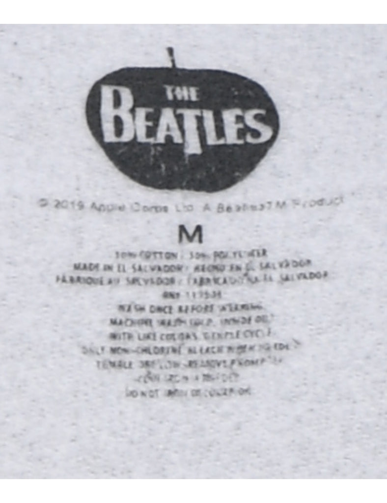 The Beatles Band Printed Sweatshirt - M