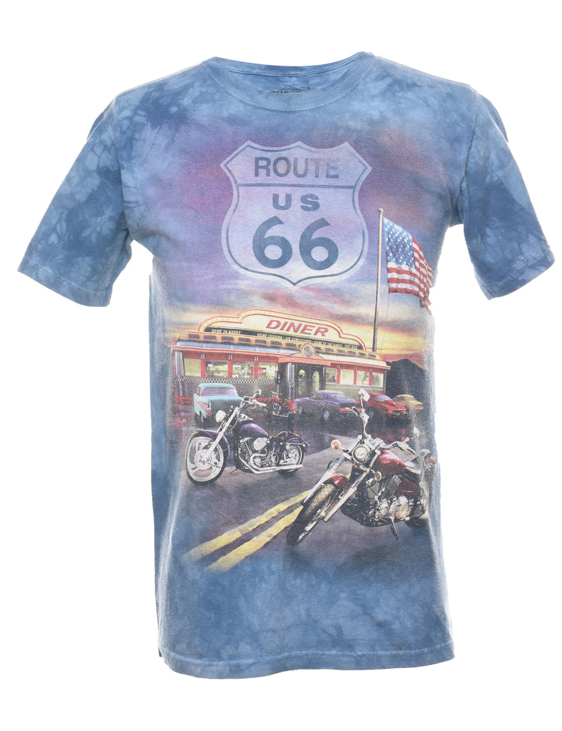 The Mountain Route 66 Tie Dye T-Shirt - S