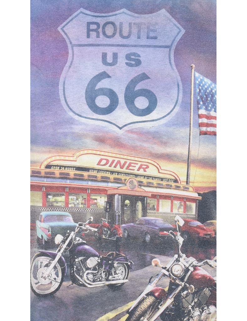 The Mountain Route 66 Tie Dye T-Shirt - S