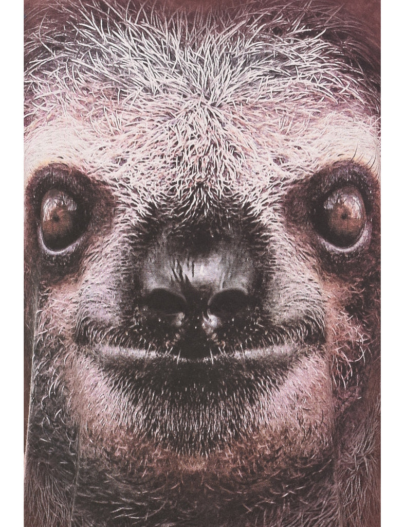 The Mountain Sloth Design T-Shirt - M