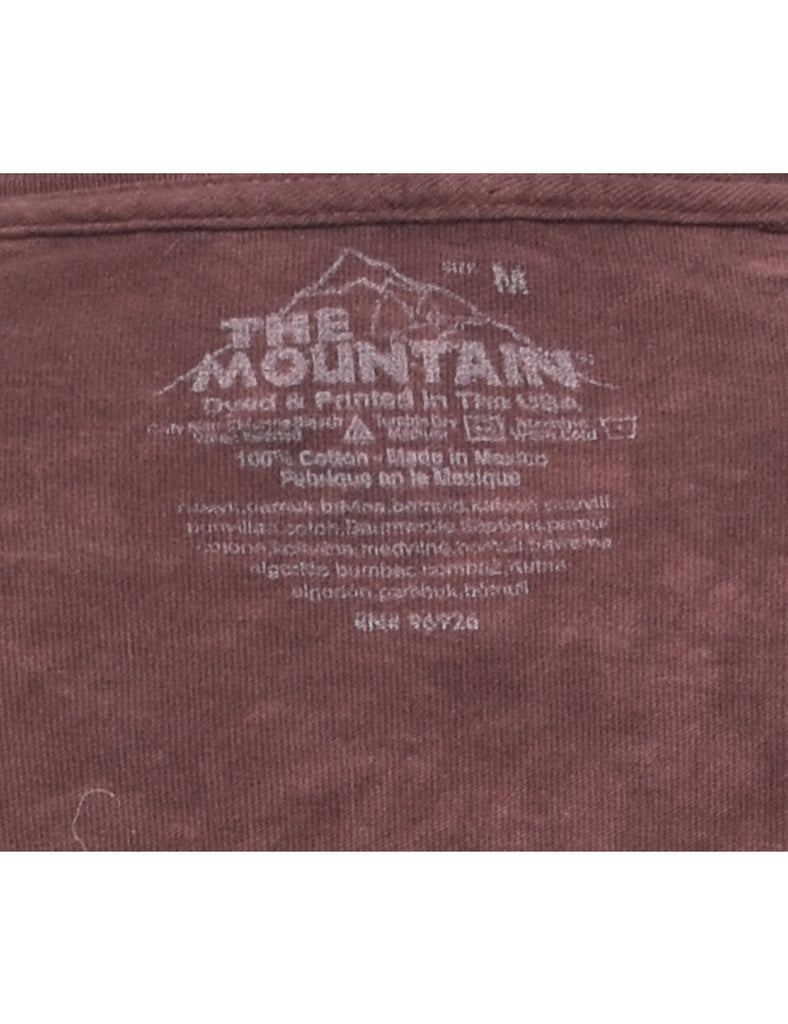 The Mountain Sloth Design T-Shirt - M