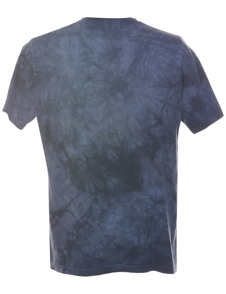 The Mountain Tie Dye Wolf Animal T-shirt - M