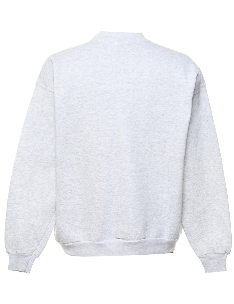 The Rock Plain Light Grey Sweatshirt - XL