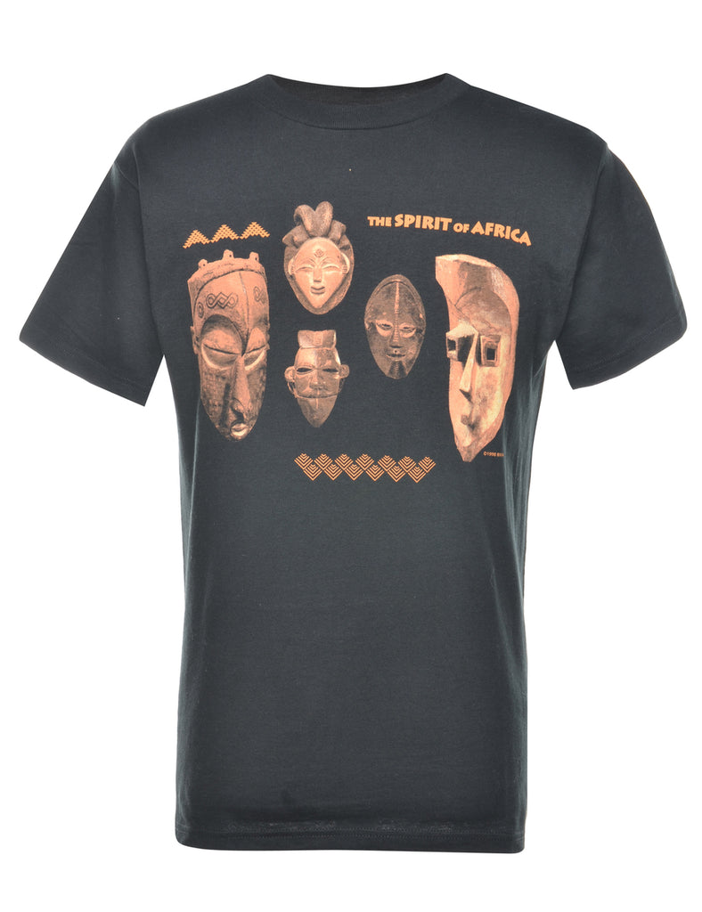 The Spirit Of Africa Printed T-shirt - M