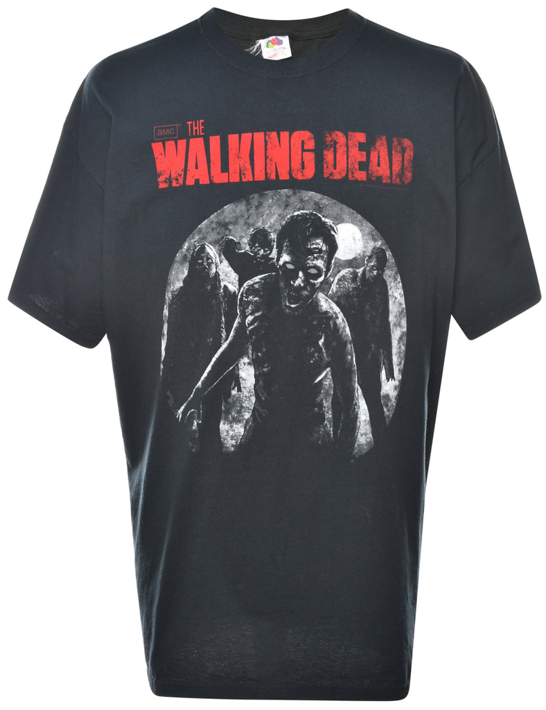 The Walking Dead Black & Red T-shirt - XL
