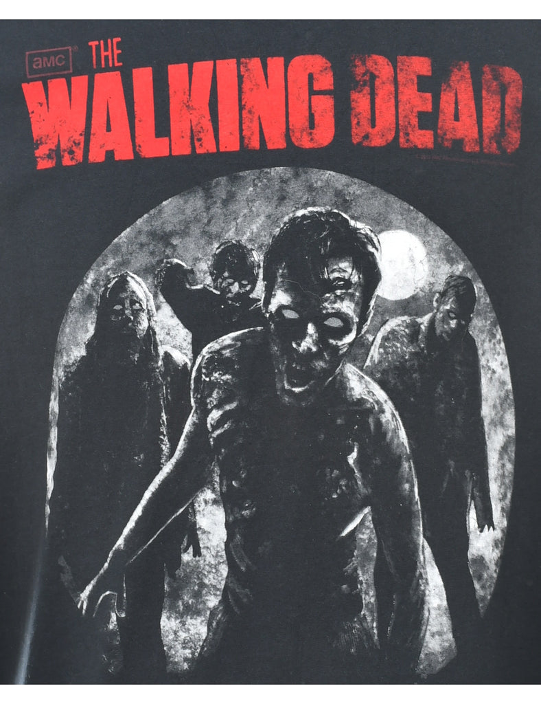 The Walking Dead Black & Red T-shirt - XL