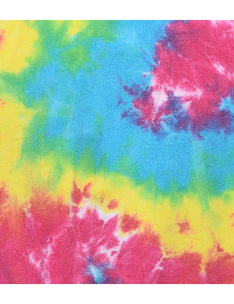 Tie-dye Design Multi-Colour Sweatshirt - XL