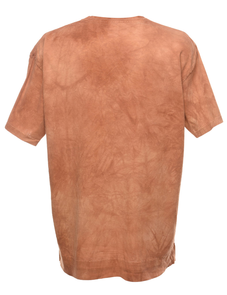 Tie Dye Design The Mountain T-Shirt - XL