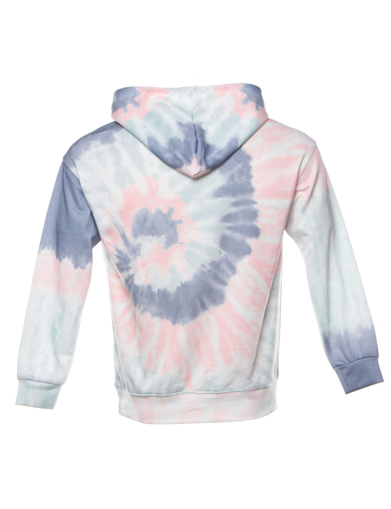 Tie-dye Printed Hoodie - S