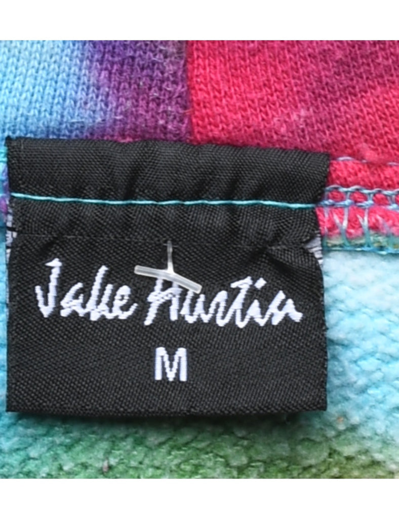 Tie-dye Printed Multi-Colour Hoodie - M