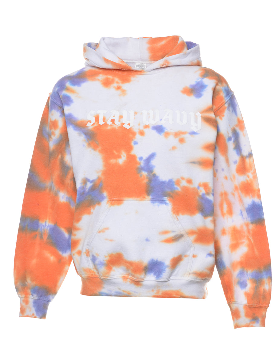 Wavy tie dye hoodie new arrivals