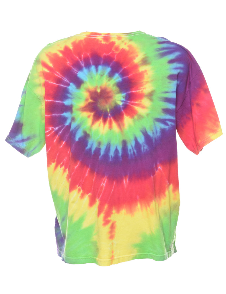 Tie Dyed George Mason Printed T-shirt - XL